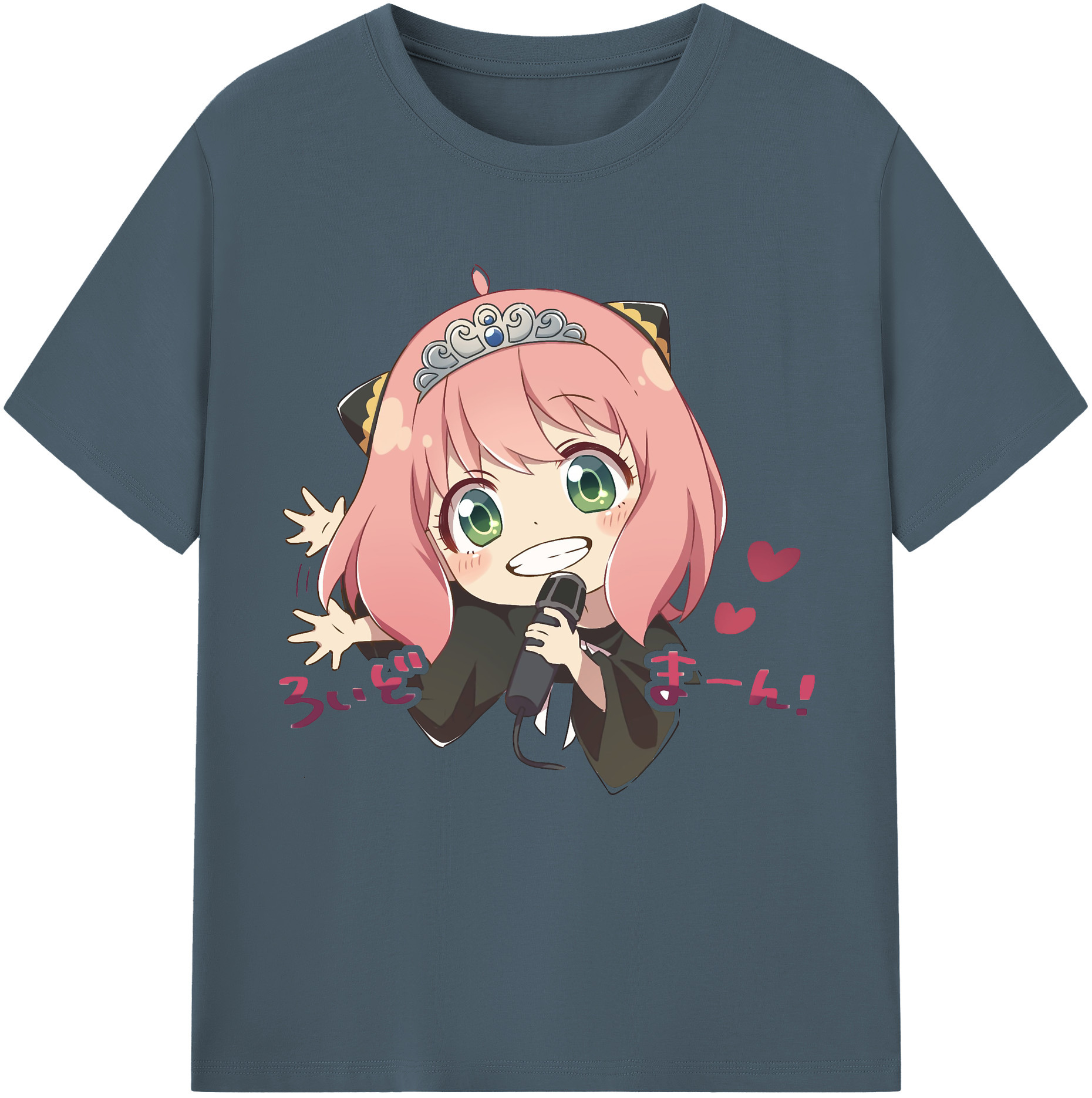 （画像用） SPY×FAMILY间谍家家酒 綿100％半袖Tシャツ（フロントプリント）
